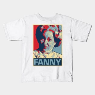 Fanny - Lady Stephanie Button - BBC Ghosts Kids T-Shirt